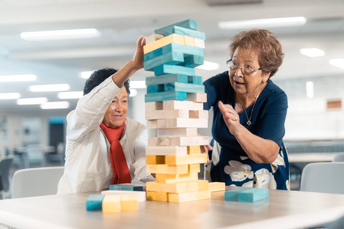 Two Women at Health Center